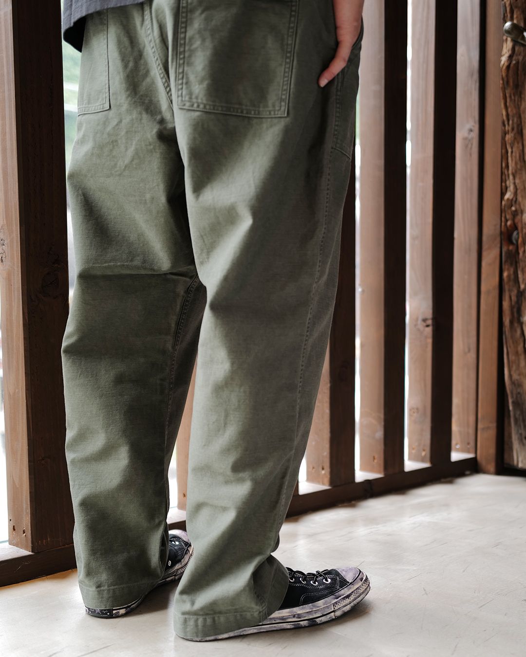 BAKER PANTS(TYPE-BK)  OLIVE