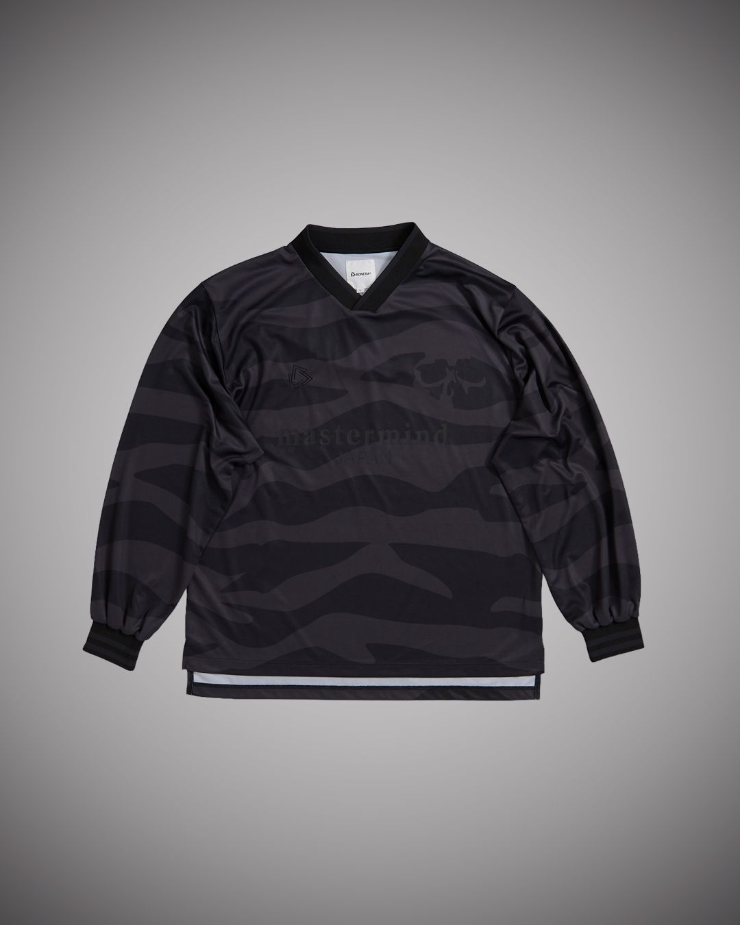 【mastermindJAPAN】 xBONERA  LONG SLEEVE SOCCER SHIRT