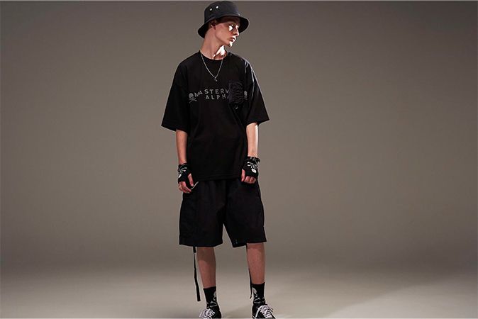 mastermind JAPAN - 【MASTERMINDWORLD】 x ALPHA Cigar Pk Tee OLIVE