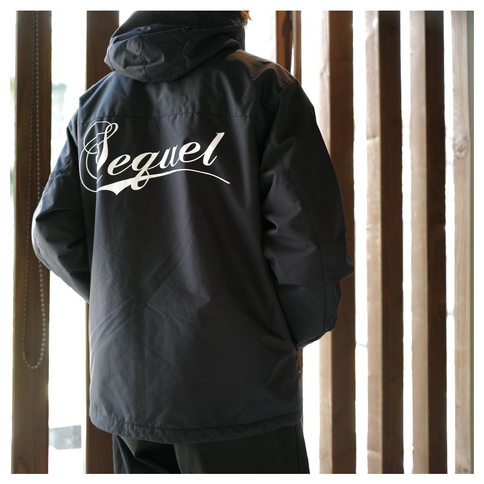 SEQUEL - 【Last1 XL】 SQ-23AW-JK-05 MOUNTAIN JACKET BLACK | River