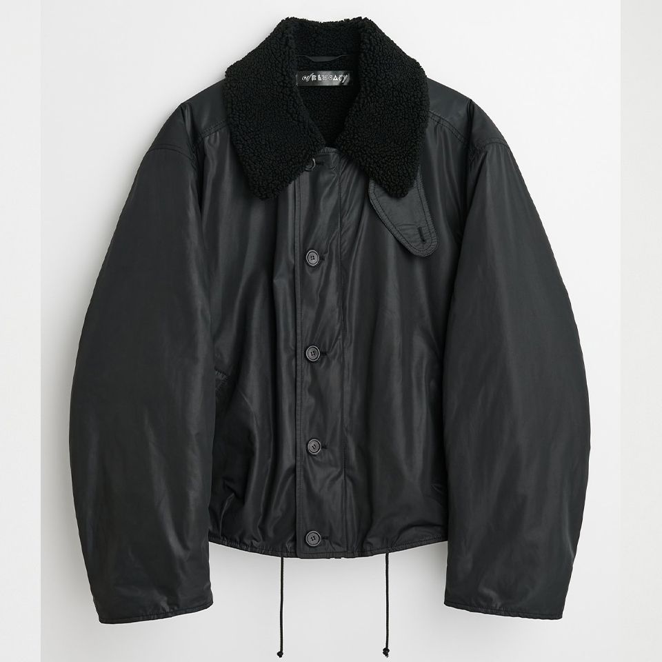 our legacy GRIZZLY JACKET black wax ours