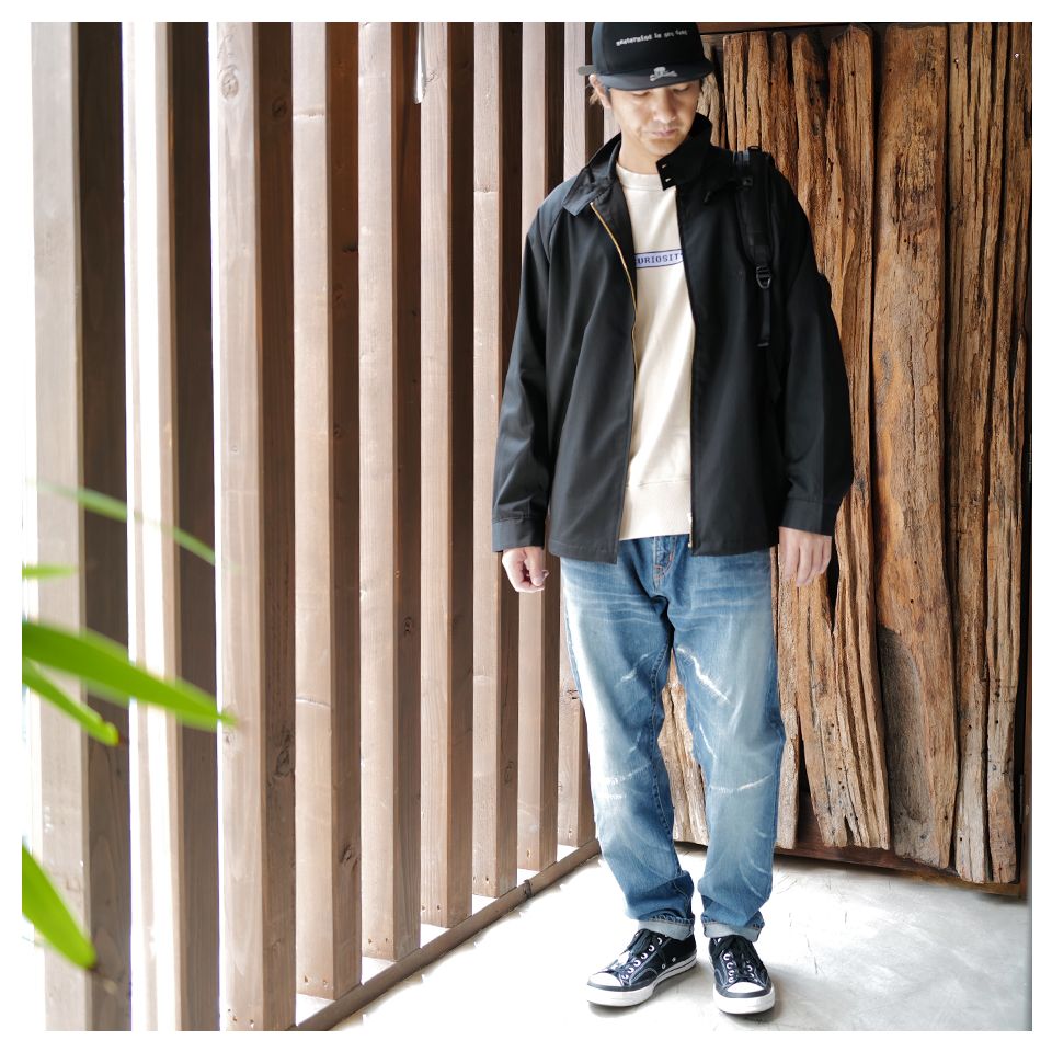 SEQUEL - 【LAST1 XL】SQ-23SS-JK-03 DRIZZLER JACKET BLACK | River