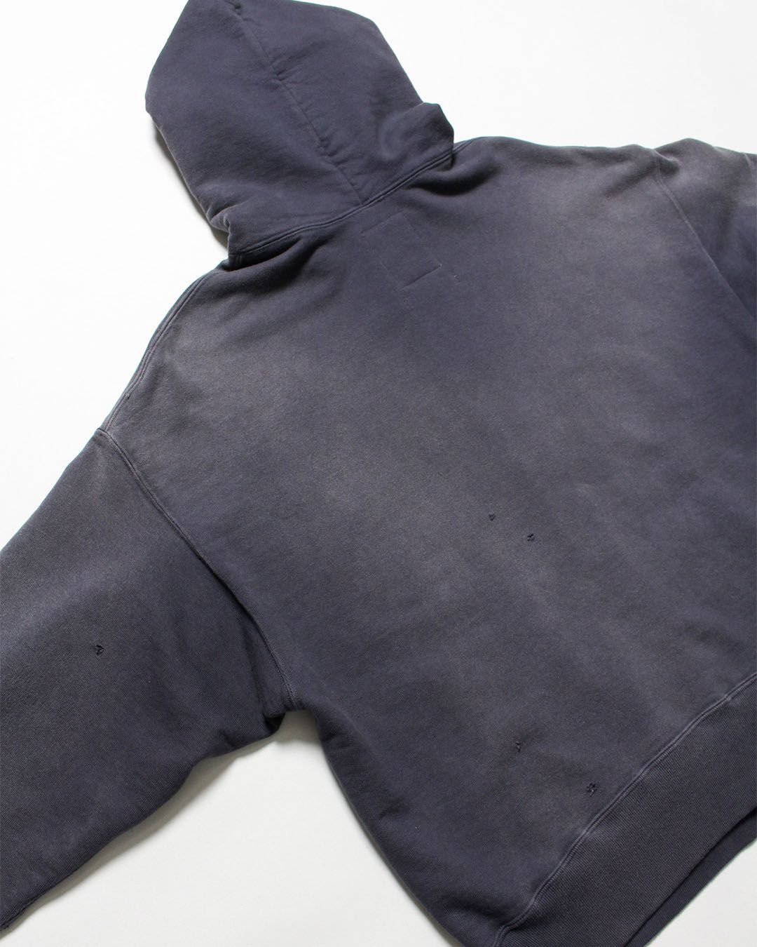 BWU-WZH / WEATHERED ZIP HOODIE - EGGPLANT