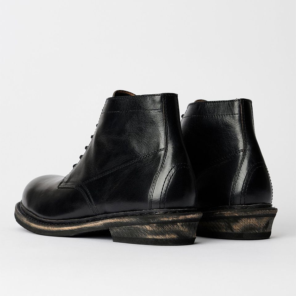 CORTEGE BOOT   Deep Black Leather