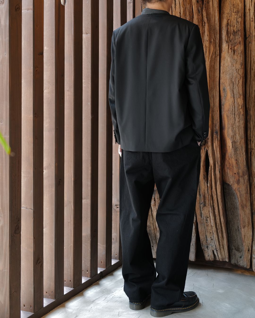 MINEDENIM <Denim Wide Work Tapered TRS>