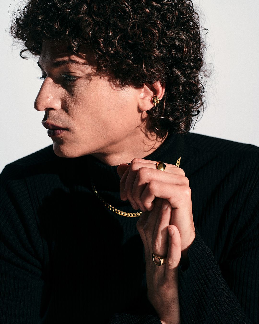 Ear Cuff Thick Gold / イヤーカフ シック ゴールド