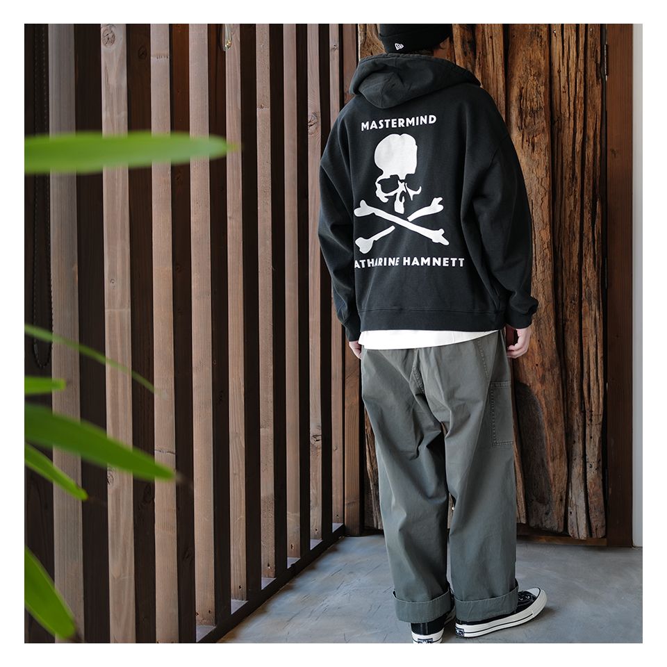 BACK LOGO HOODEI Black