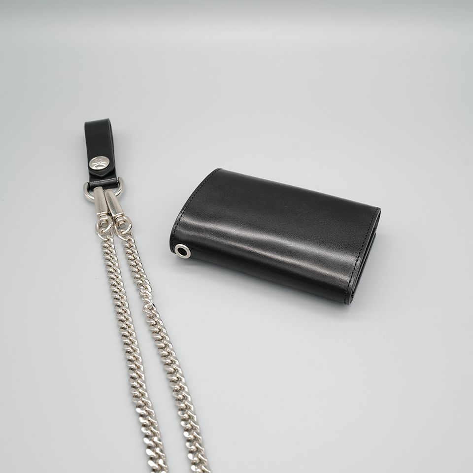 mastermind JAPAN - 【mastermindJAPAN】 SHORT WALLET BLACK | River