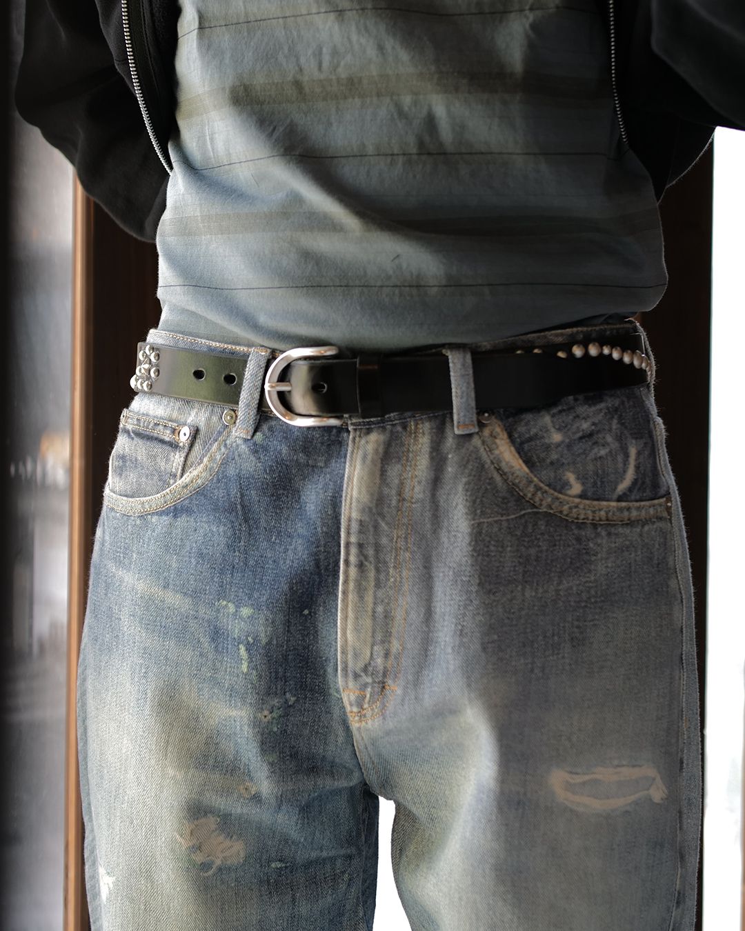 STAR FALL BELT   Black Bridle