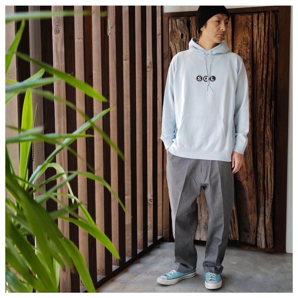 SQ-24AW-CS-01 HOODIE  SAXE