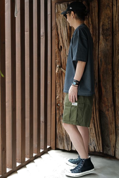 SEQUEL  CARGO SHORTS(TYPE-CS) OLIVE