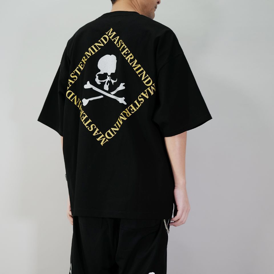 mastermind JAPAN - Last1 【MASTERMIND WORLD】 SQUARE LOGO TEE