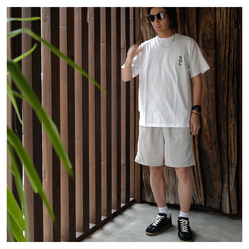 SQ-25SS-ST-07 T-SHIRT  WHITE