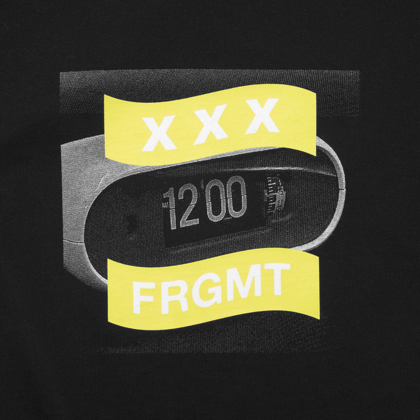 【Last1点 XXL】GX-S25-12FST-01 XXX 12th ANNIVERSARY T-SHIRT  xFRAGMENT  BLACK