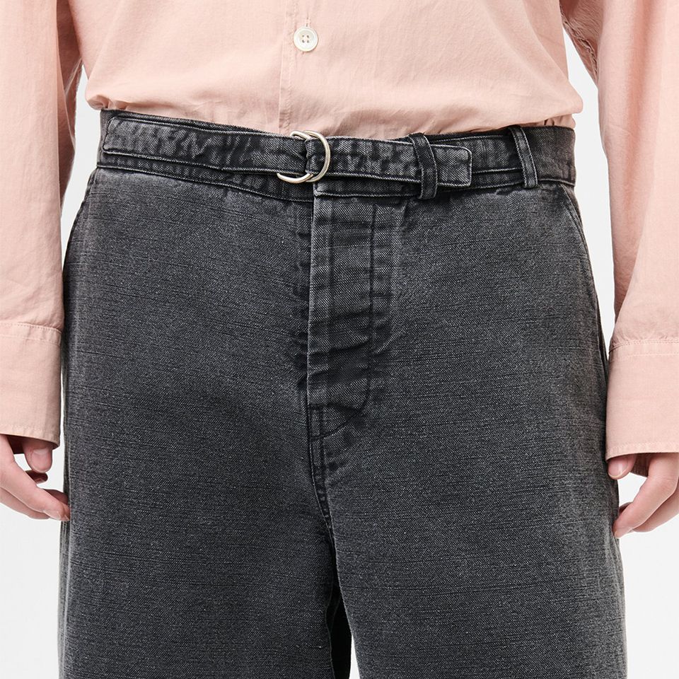 【LAST1 Size48】STERN CHINO   Black Enzyme Canvas