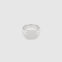 Kay Ring Satin /  925スターリングシルバー / ホワイトロジウムメッキ (ユニセックス)