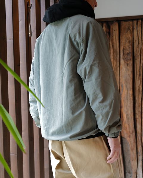 GODSELECTIONXXX - HALF ZIP JACKET OLIVE-