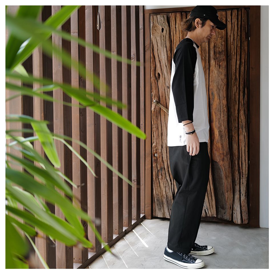 SEQUEL - 【Last1 L】SQ-24SS-PT-05 CHINO PANTS (TYPE-CP) BLACK | River