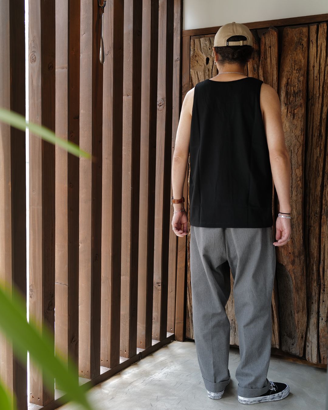 GX-S26-CS-06  TANK TOP   [BLACK]