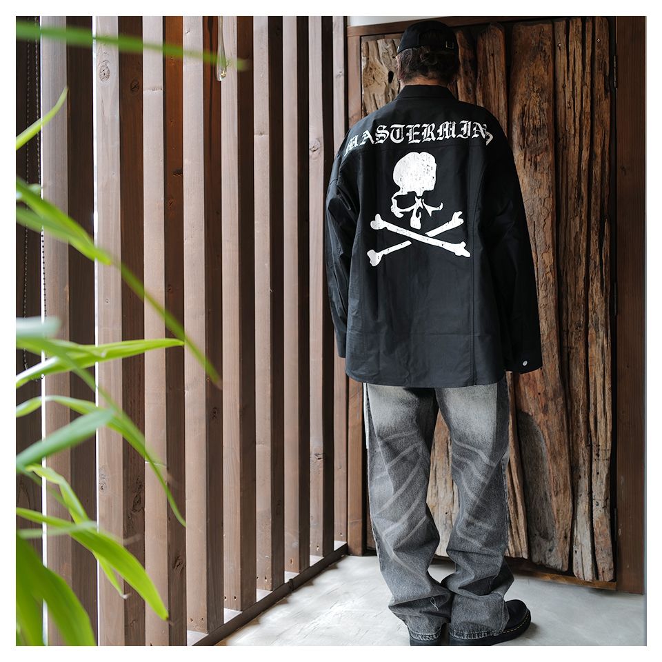 その他 flk036098 mastermind JAPAN - 【mastermindJAPAN】 LS OXFORD SHIRT BLACK