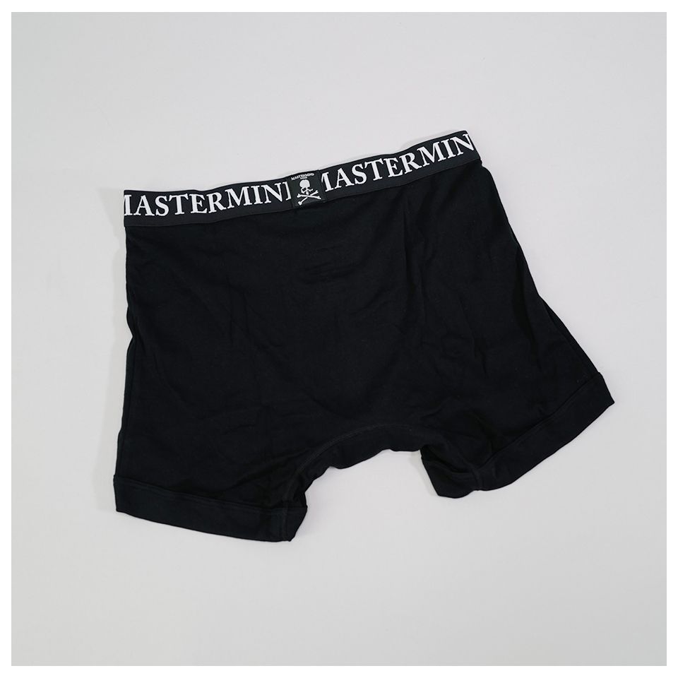 【Last1点 L】 【MASTERMIND WORLD】 T-SHIRT & TRUNKS SET  BLACK x SILVER