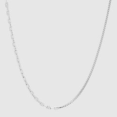 Rue Chain 20.5Inch(52.07cm) / ルー・チェーン ネックレス / 925スターリングシルバー / ホワイトロジウムメッキ (ユニセックス)