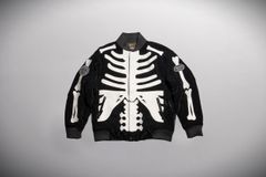 【MASTERMIND WORLD】x VANSON  BONES BOMBER JACKET