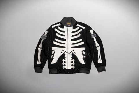 【MASTERMIND WORLD】x VANSON  BONES BOMBER JACKET