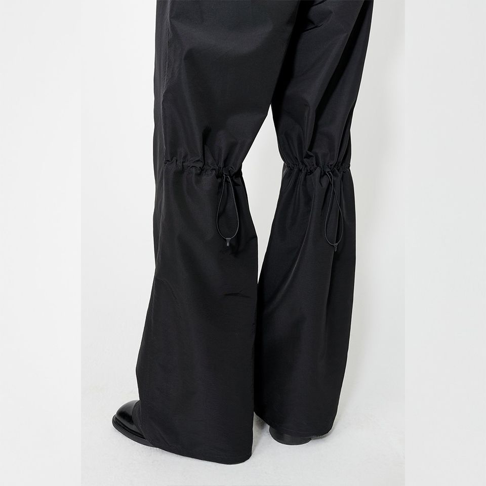 OUR LEGACY - WANDER TROUSER Black Grace Nylon | River