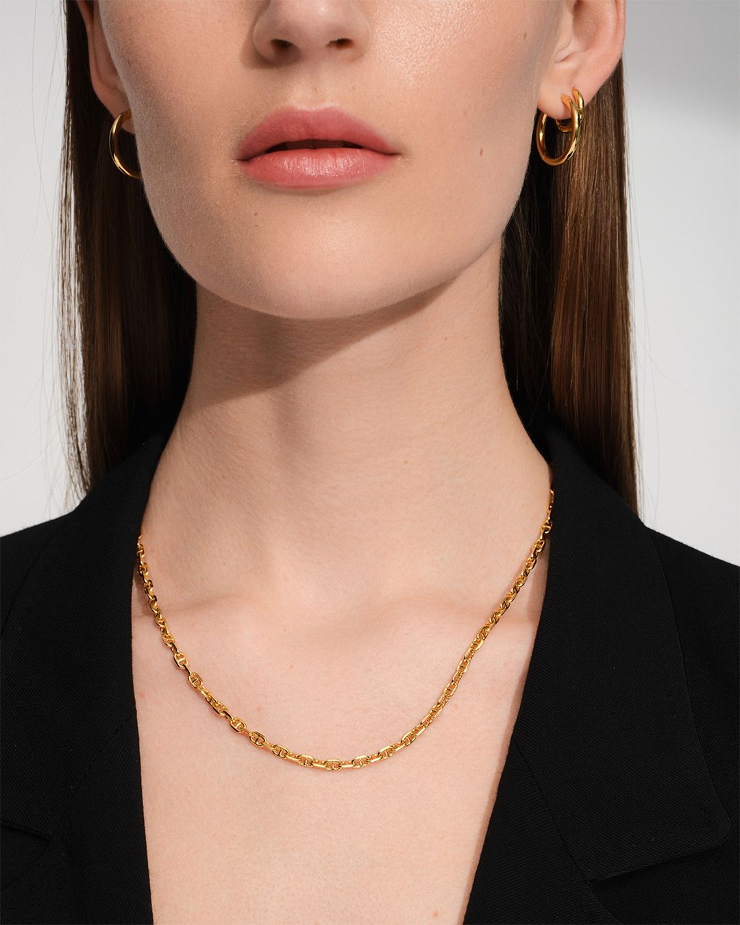 Cable Chain Gold 20.5Inch / ケーブル チェーン ゴールド ネックレス