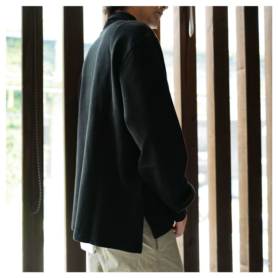 OUR LEGACY - LAD SWEATSHIRT Worn Black Athletic Rib | River