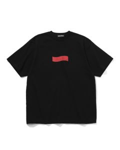 GX-S26-13FST-03 FRAGMENT x GOD SELECTION XXX  13anniversary T-shirts BLACK x RED
