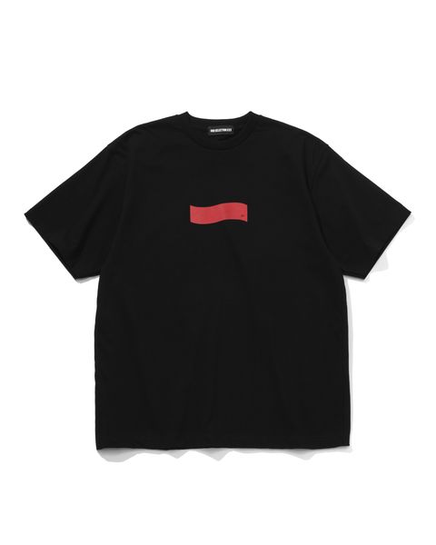 GX-S26-13FST-03 FRAGMENT x GOD SELECTION XXX  13anniversary T-shirts BLACK x RED