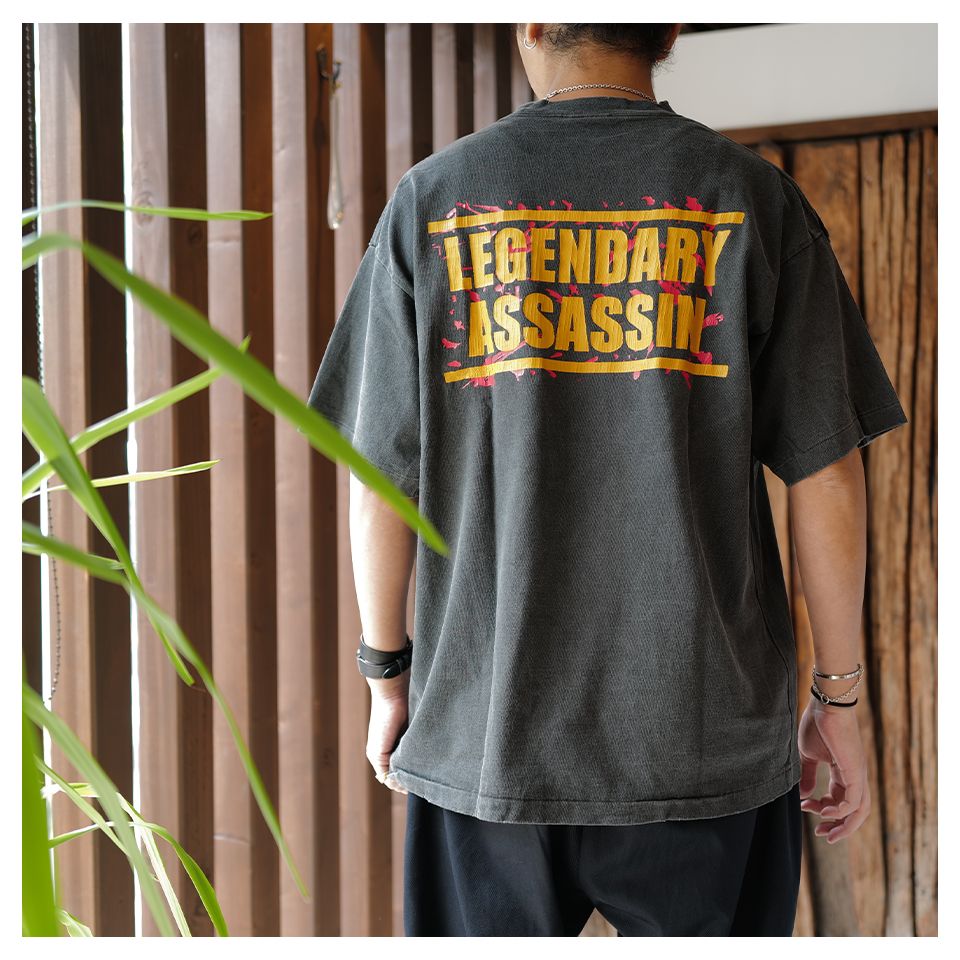 [SAKAMOTODAYS]  S/S T-Shirt (SAKAMOTO) Black