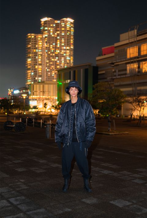 【MASTERMIND WORLD x ALPHA INDUSTRIES】   BOMBER JACKET