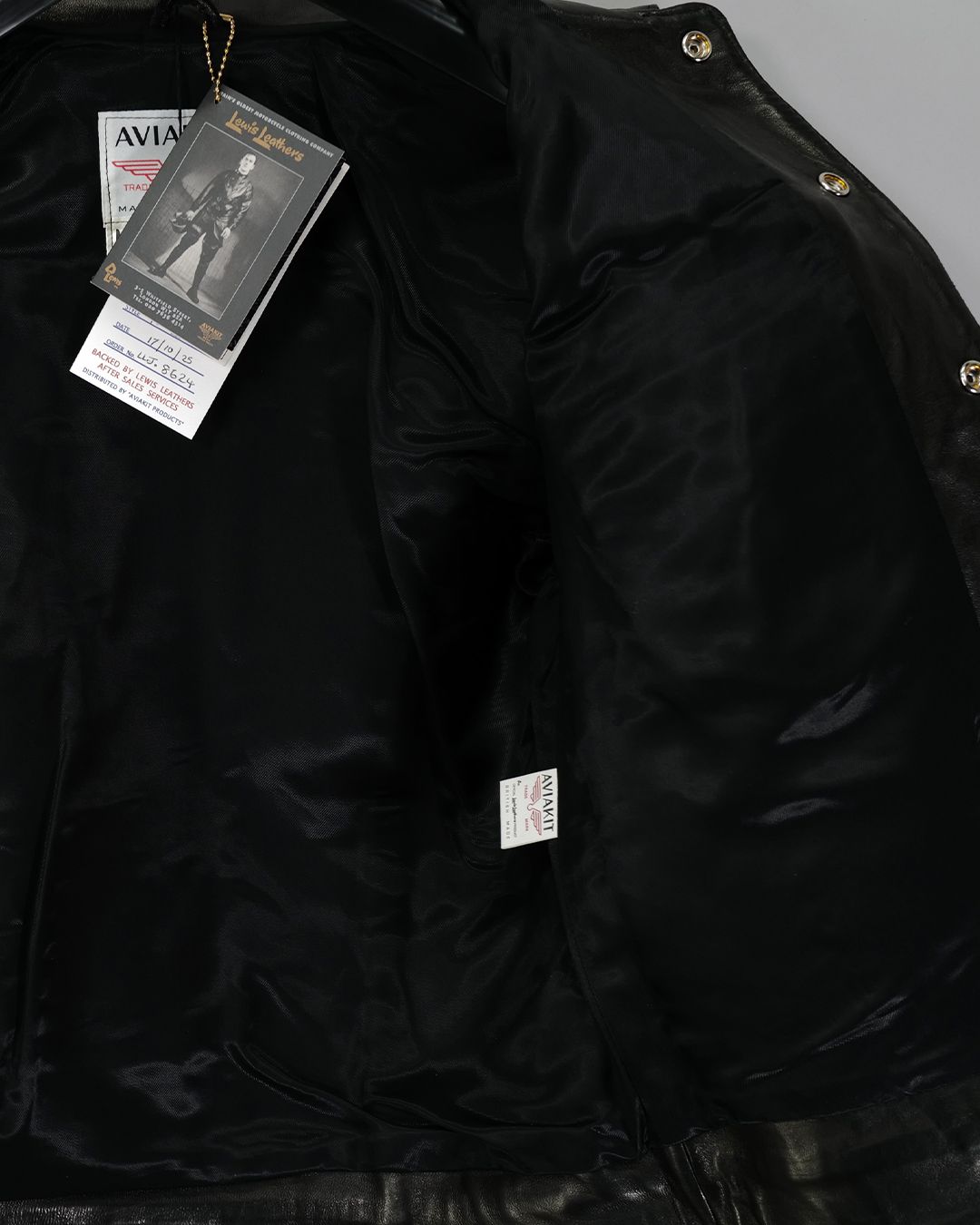 Western Jacket -ウェスタン ジャケット- 【Tight-Fit】   (シープレザー / 裏地:ブラックニット ) Black