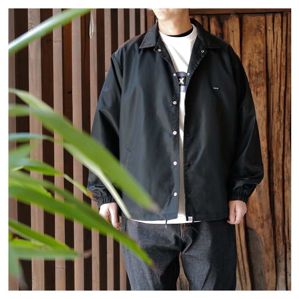 GOD SELECTION XXX - GX-S23-FJK-01 FRAGMENT × XXX COACH JACKET ...