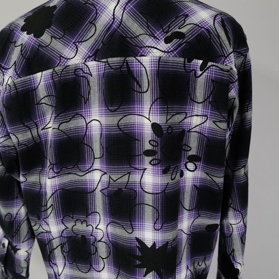 Last1 M 【Rafu】 Hank × Rafu Printed shirt