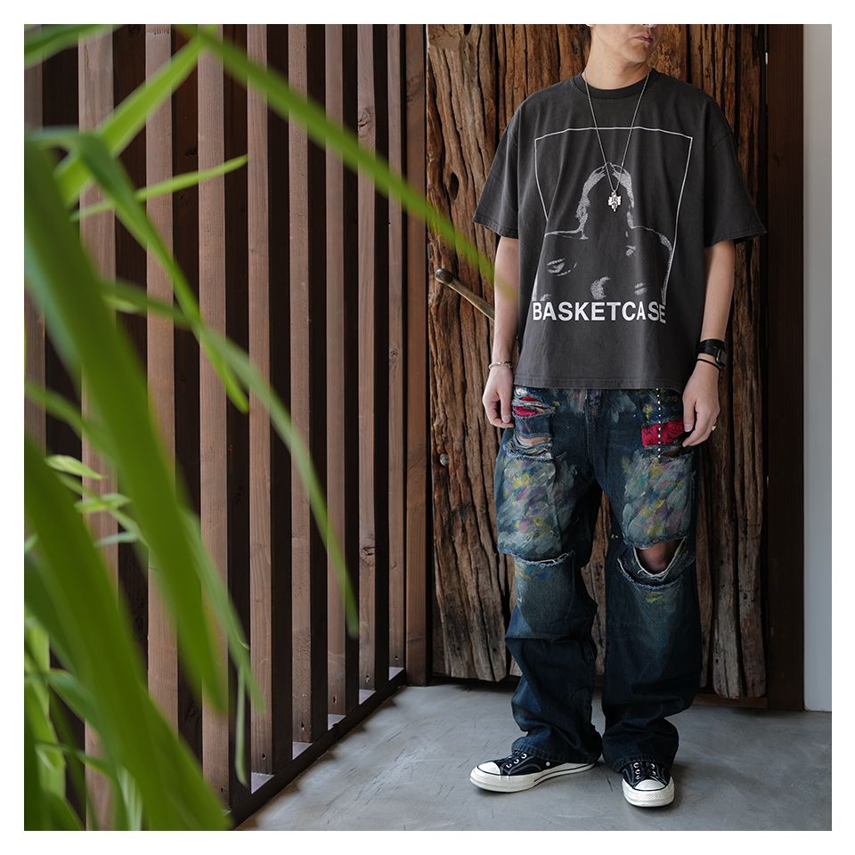 【Last1 34】 LAX, baggies ( paint splatter)