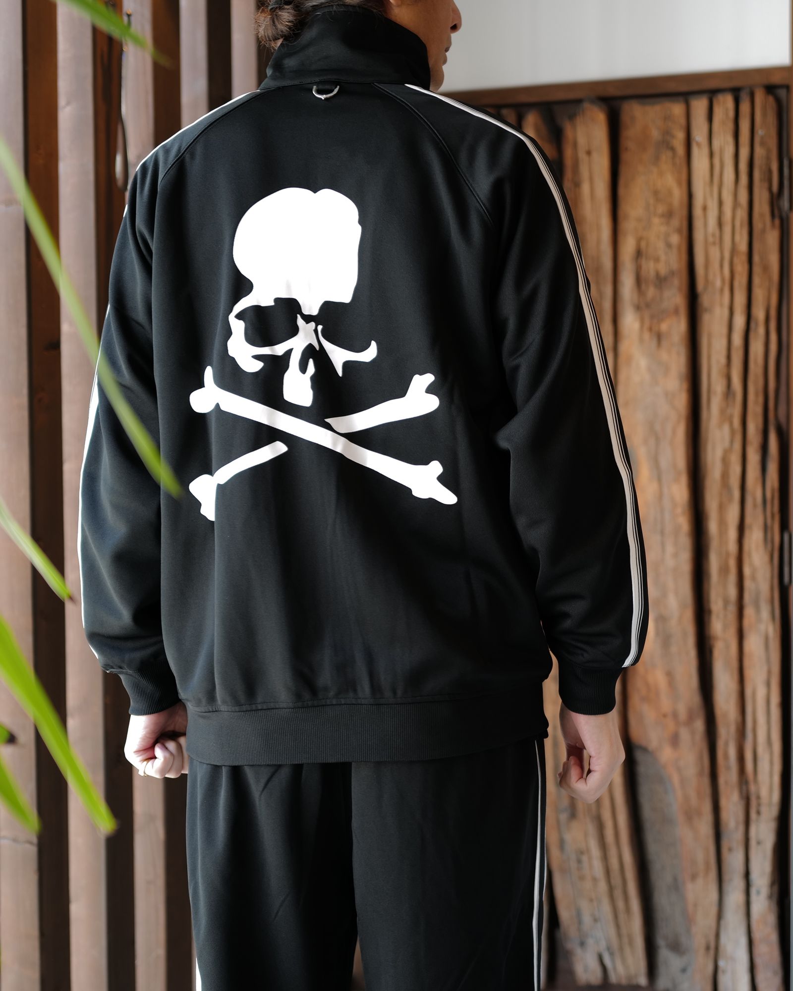 【MASTERMIND WORLD】x NEW ERA  PA SMTH JSY TR JKT MMW BLK WHT