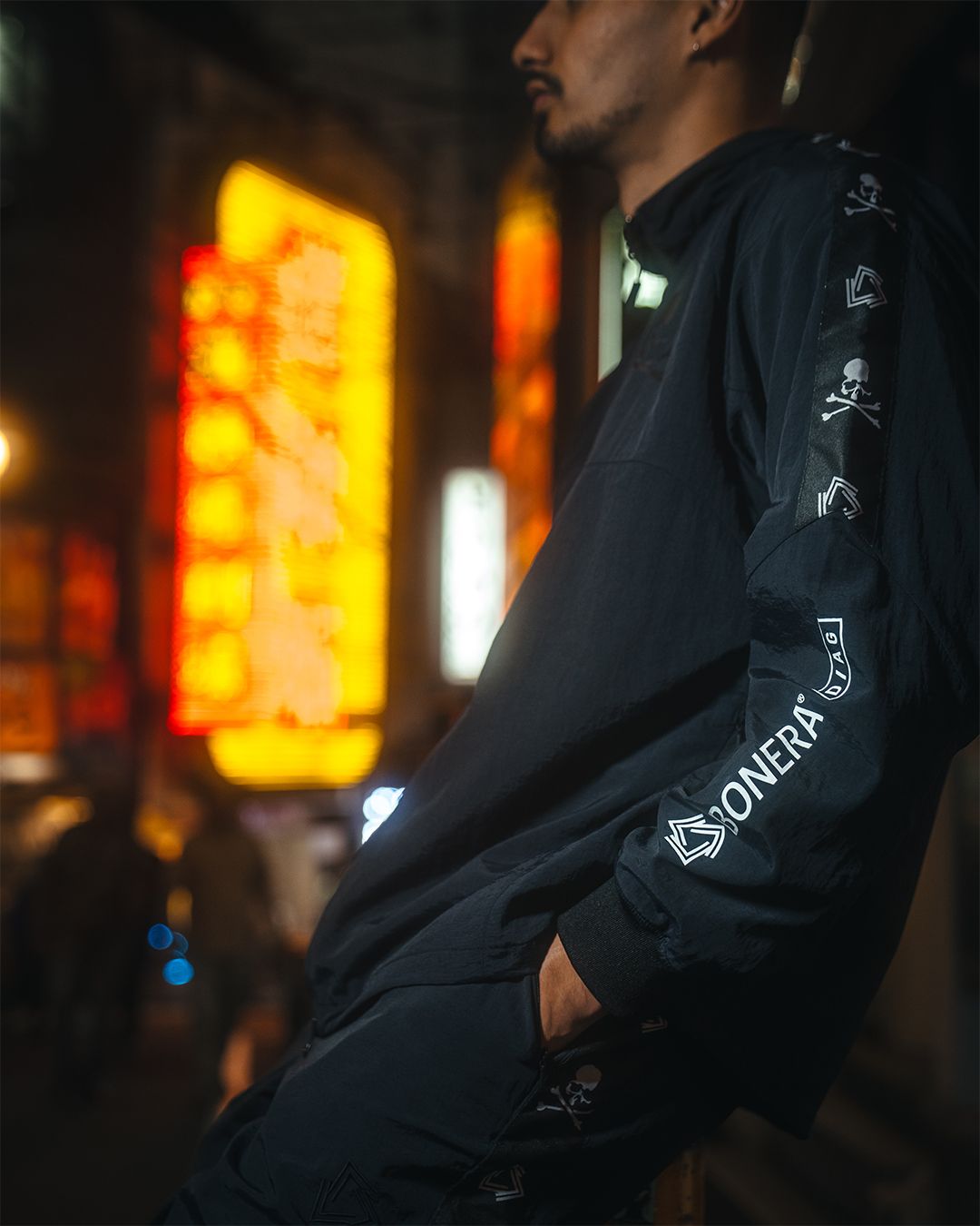 【mastermindJAPAN】 xBONERA  STRETCH ANTHEM JACKET