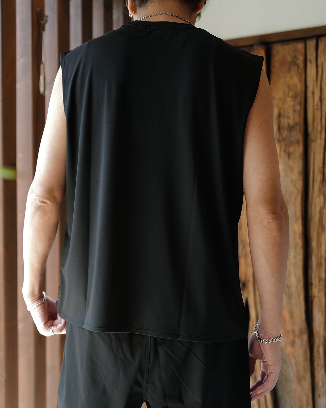 GX-S26-CS-08  TANK TOP   [BLACK]