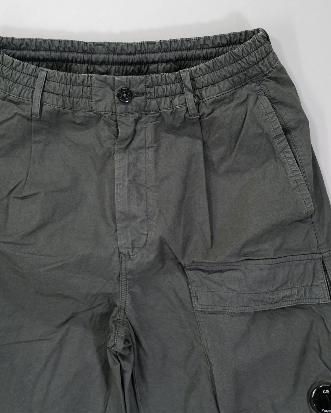 MICRO-REPS BOXY CARGO PANTS Gunmetal