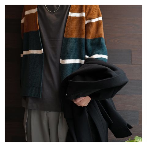 CULLNIのアウターを使ったレイヤースタイル
