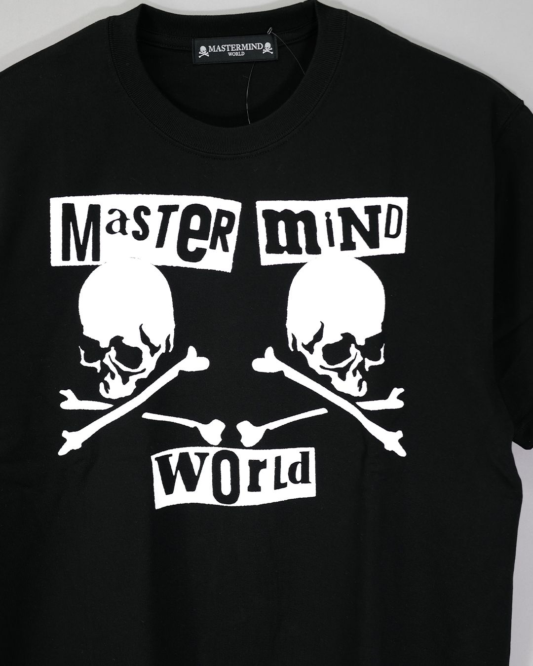 【MASTERMIND WORLD】 FLYER SS TEE  BLACK