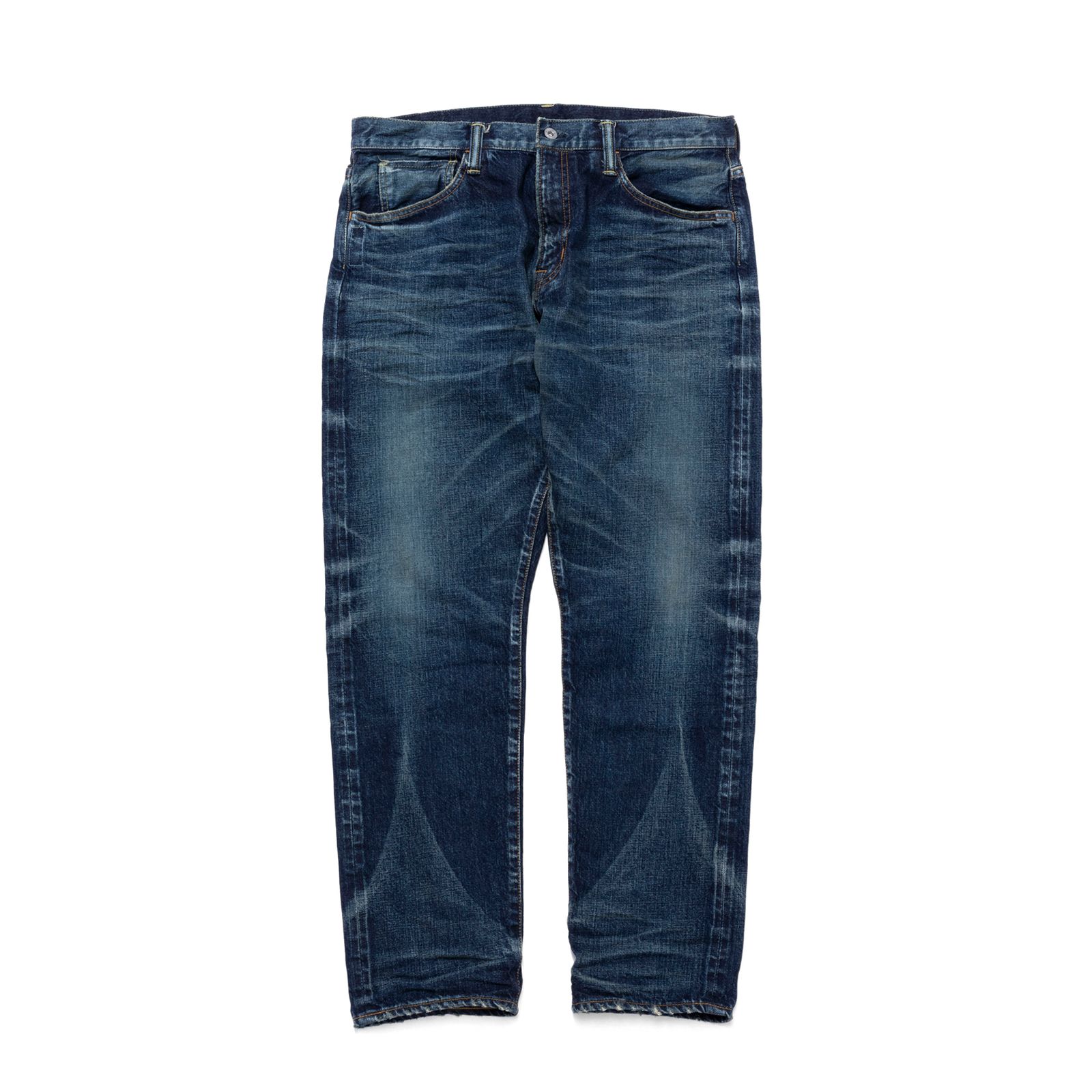 SEQUEL - SQ-22AW-PT-06 FRAGMENT x SEQUEL DAMAGE DENIM PANTS INDIGO