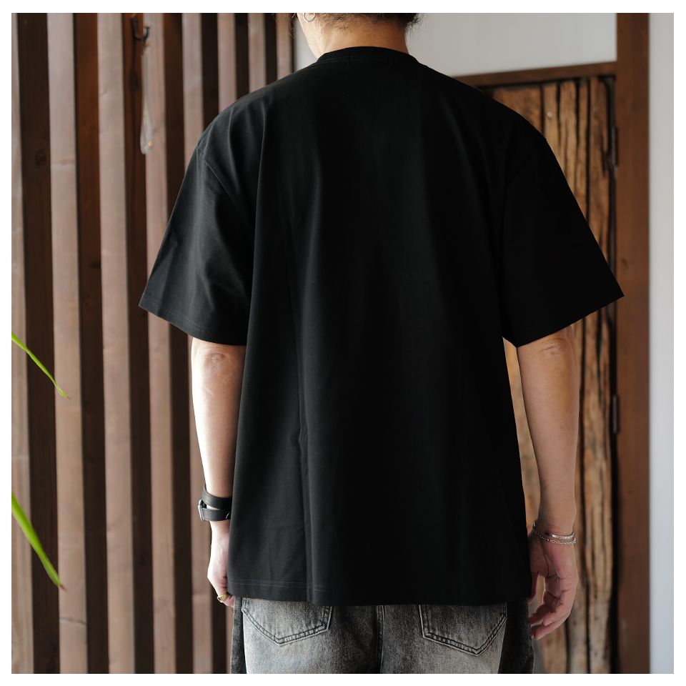 GX-S25-ST-13   T-SHIRT   BLACK