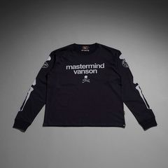 【Last1点 S】 【MASTERMIND WORLD】 x VANSON  BONE L/S TEE  REGULAR FIT