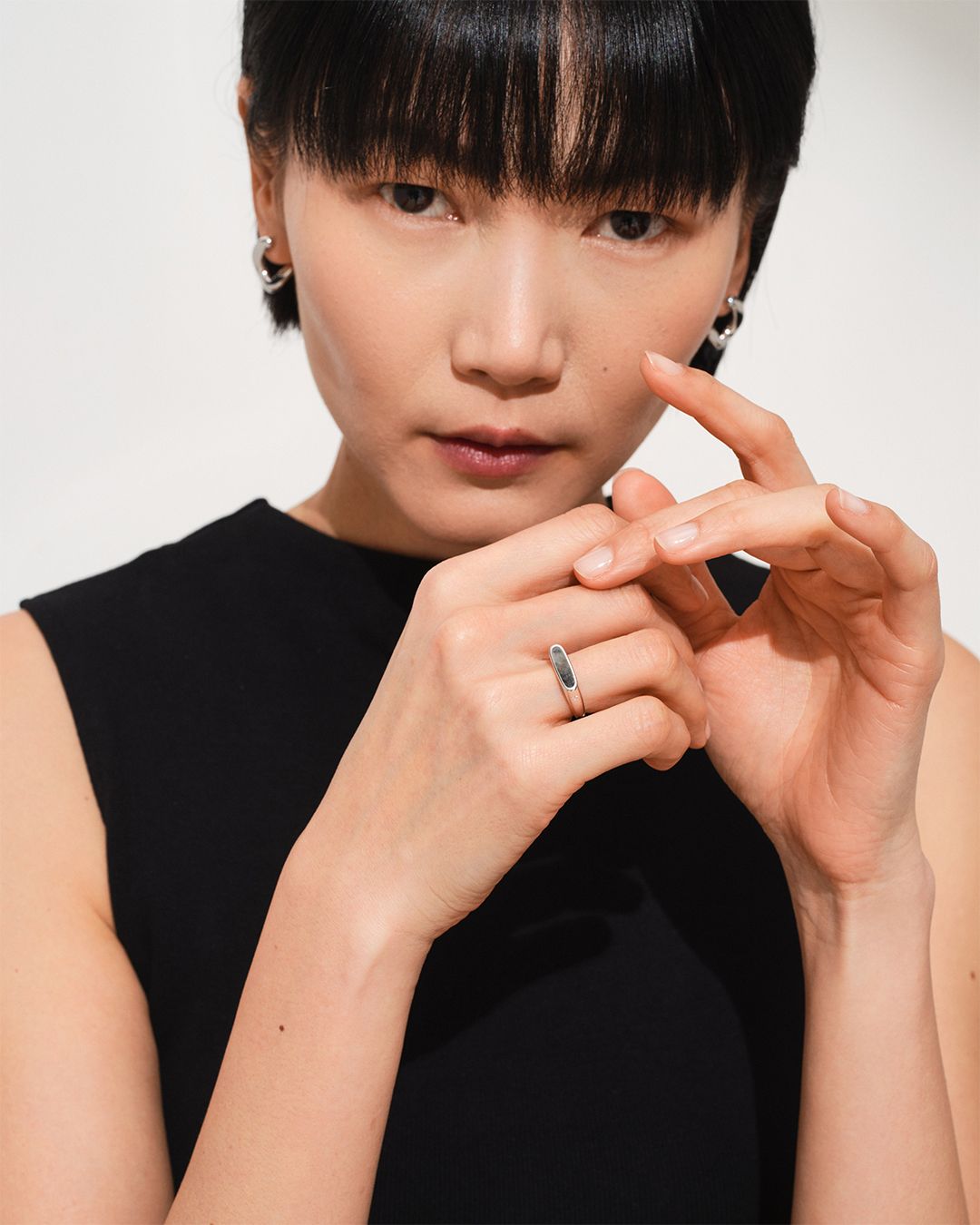 Mario Ring Larvikite / マリオ リング ラルビカイト