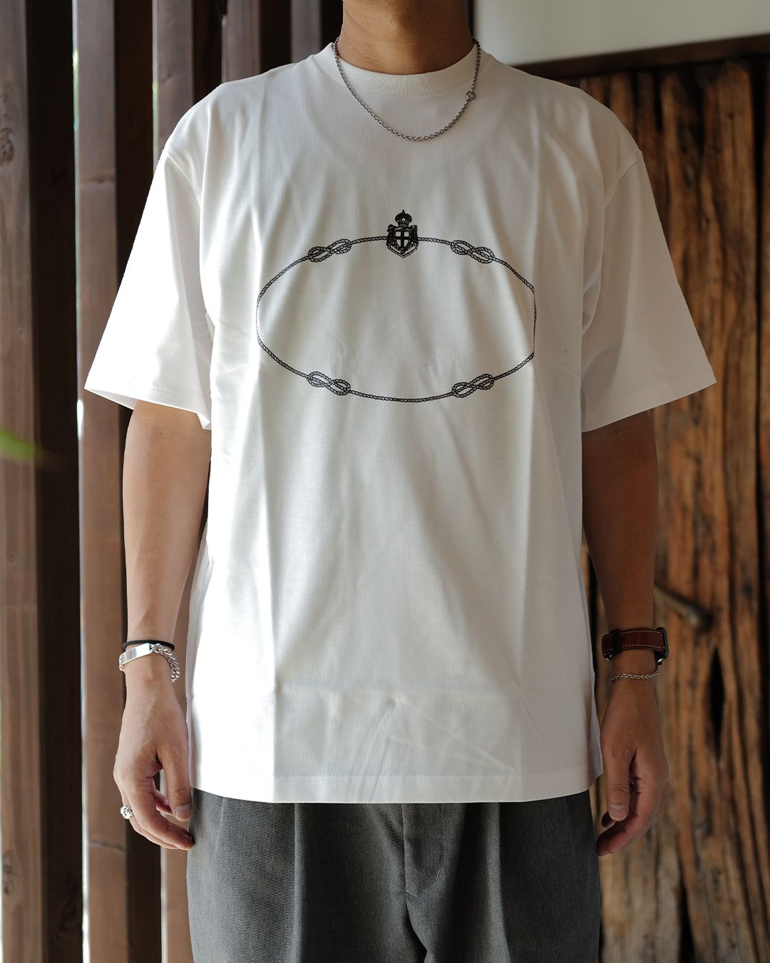 GX-S26-ST-11  T-SHIRT   [WHITE]